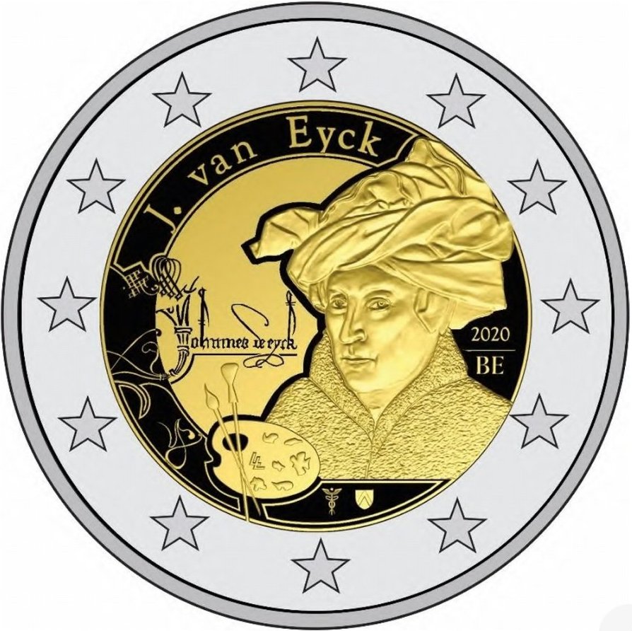 Nova Moeda Bélgica 2020