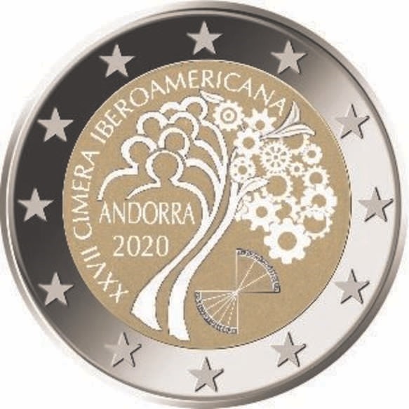Nova moeda de Andorra 2020