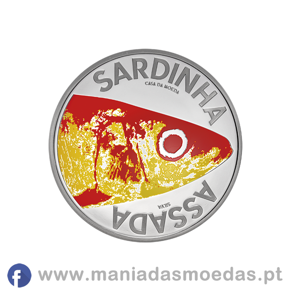 Moeda de coleção 10€ Portugal 2020 - "Sardinha Assada"