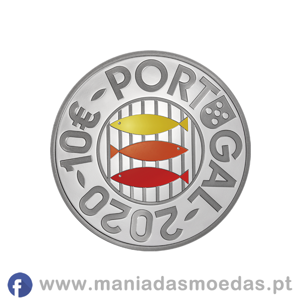 Moeda de coleção 10€ Portugal 2020 - "Sardinha Assada" - Image 3