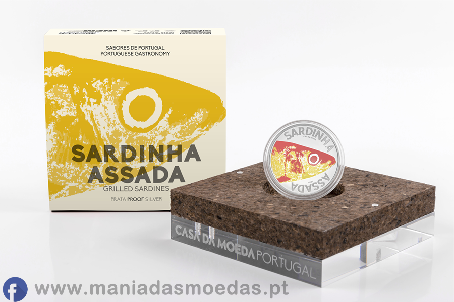 Moeda de coleção 10€ Portugal 2020 - "Sardinha Assada" - Image 2