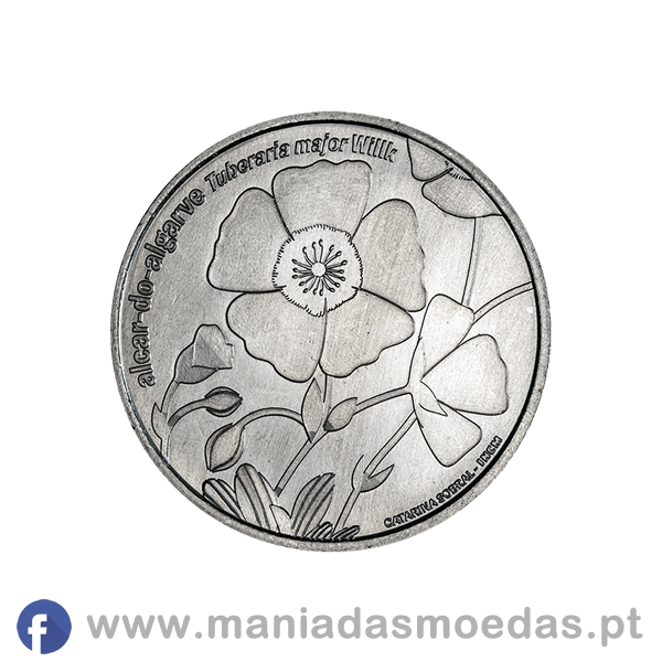 Moeda de Coleção 5€ Portugal 2019 - "Tuberaria Major"