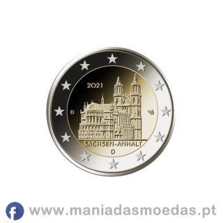 Moeda 2€ Alemanha 2021 – Saxony-Anhalt Moeda 2€ Alemanha 2021 – Saxony-Anhalt