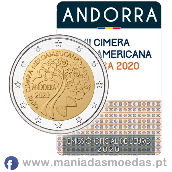 Moedas 2€ Andorra 2020 - Sufrágio Universal + Cimeira - Image 2