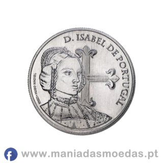 Moeda de Coleção 5€ Portugal 2015 alusiva a D. Isabel de Portugal