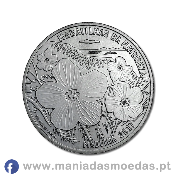 Moeda de Coleção de 7,5€ de Portugal de 2017 alusiva à Madeira
