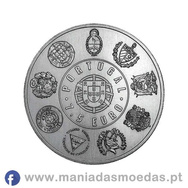 Moeda de Coleção de 7,5€ de Portugal de 2017 alusiva à Madeira