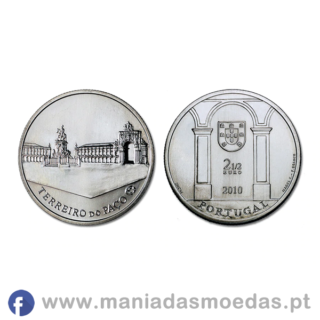 Moeda de 2,50€ Portugal 2010 - Terreiro do Paço