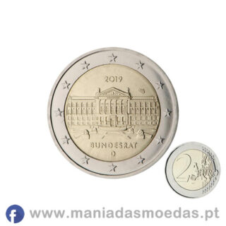 Moeda 2€ Alemanha 2019 - Bundesrat