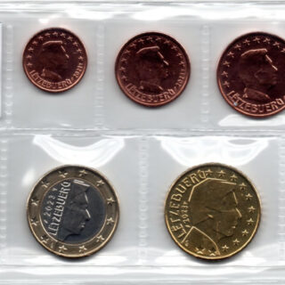 Set Luxemburgo 2023 - 8 moedas
