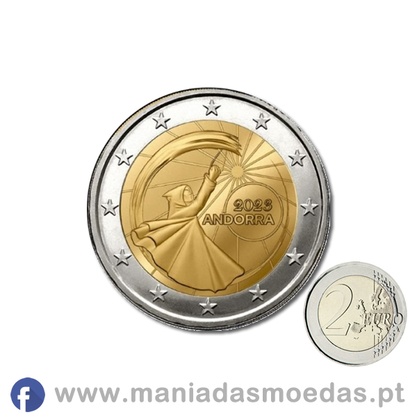 Moeda 2€ Alusiva ao Solstício de Verão