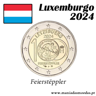 Moeda 2€ Luxemburgo 2024 - Feiersteppler