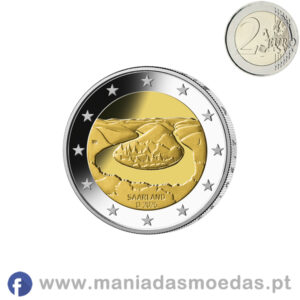 Moeda 2€ Alemanha 2025 - Saarland