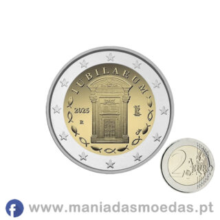 Moeda 2€ Itália 2025 – Jubileu
