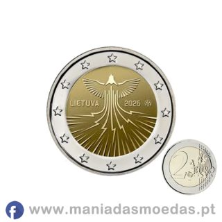 Moeda 2€ Lituânia 2026 – Independência Energética – LC