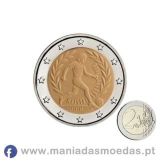 Moeda 2€ Eslováquia 2026 – Euro 1976 – LC – UNC Moeda 2€ Eslováquia 2026 – Euro 1976 – LC – UNC
