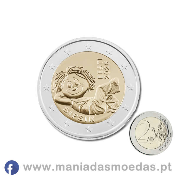 Moeda 2€ Estónia 2026 - Sipsik - LC- UNC