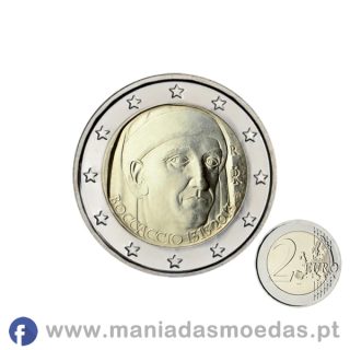 Moeda 2€ Itália 2013 – Giovanni Boccaccio Moeda 2€ Itália 2013 – Giovanni Boccaccio