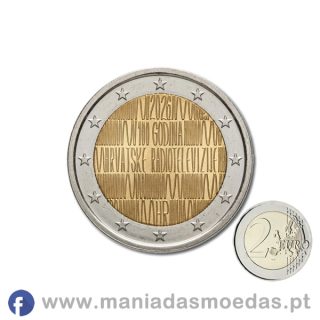 Moeda 2€ Croácia 2026 – Rádio e Televisão – LC – UNC Moeda 2€ Croácia 2026 – Rádio e Televisão – LC – UNC