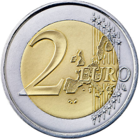 Primeiro Anverso moeda 2€