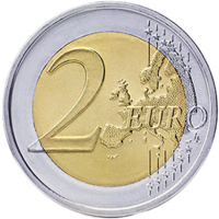 Segundo Anverso moeda 2€